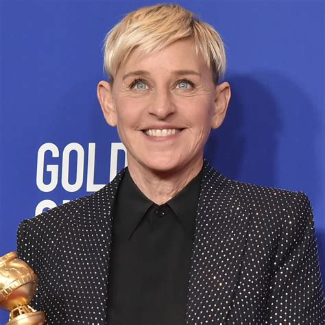 Ellen Degeneres Switches Up Her Signature Hairstyle E Online Ca