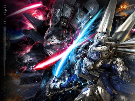 Gundam Robots Fight Wallpapers Wallpaper Cave