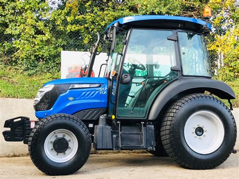 Solis 50 4wd Compact Tractor On Turf Tyres Compact Tractors For Sale