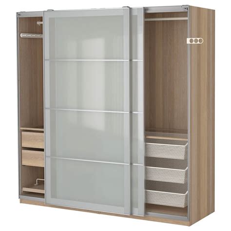 66*200 interno con spazio appenderia in alto + mensole e cassetti nella parte bassa. Armadio ante scorrevoli Ikea - Armadio da camera - Gli ...