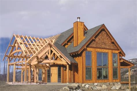Hybrid Timber Frame Home Plans Hamill Creek Timber Homes