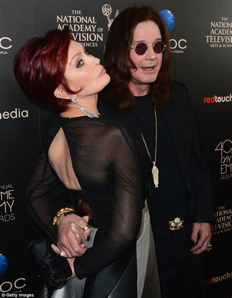 Ozzy And Sharon Osbourne Share A Public Passionate Kiss After Rough
