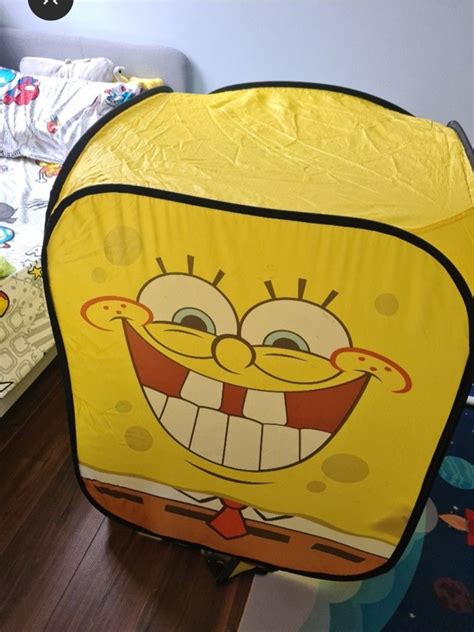 Spongebob Kids Tent Hobbies And Toys Toys And Games On Carousell