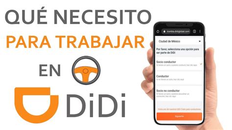 Qué Necesito Para Ser De Didi O Trabajar En Didi Youtube