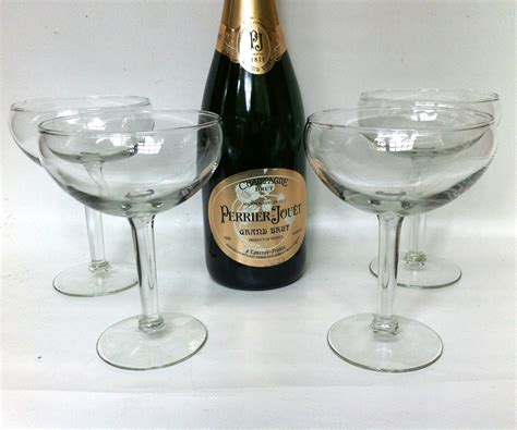 Extra Large Champagne Coupe Glasses Oversized Great Gatsby