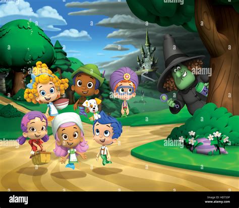 Bubble Guppies Top Row From Left Deema Goby Bubble Puppy Nonny