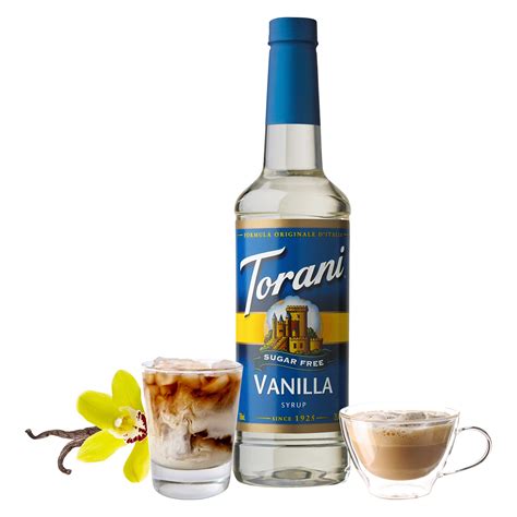 Torani Sugar Free Syrup Vanilla 254 Ounces Pack Of 4 Buy Online