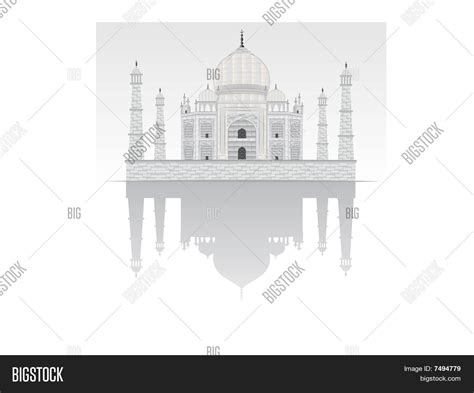 Taj Mahal Vector Vector And Photo Free Trial Bigstock