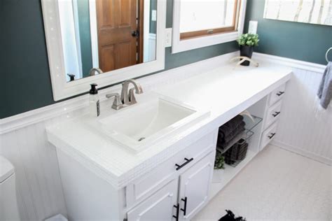 Alibaba.com offers 9,306 tiling bathroom countertops products. How to Paint Tile Countertops and our Modern Bathroom ...