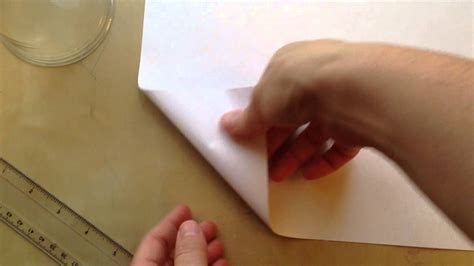 Paper Folding How To Score Paper Youtube