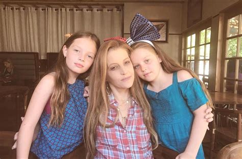 Lisa Marie Presley Spends Sweet Moment With Her Twins