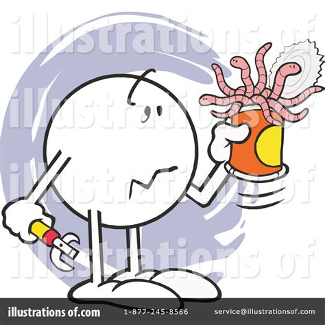 Can Of Worms Clipart 1092098 Illustration By Johnny Sajem