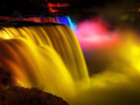 A Must Visit Places Niagara Falls By Night Wonderful