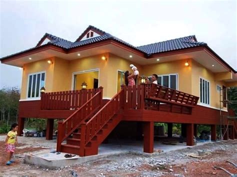 Desain rumah minimalis sederhana 6x10 meter yang di desain oleh mzu official terdiri dari: Gambar Rumah Kampung Sederhana Di Pedesaan