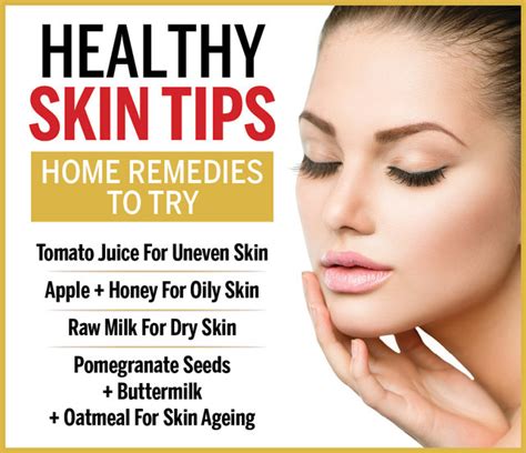 Healthy Skin Tips To Ensure Glowing Skin