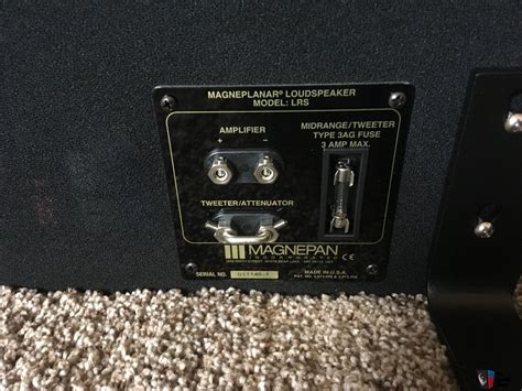 Magnepan LRS With Mye Sound Stands Photo 2730361 US Audio Mart