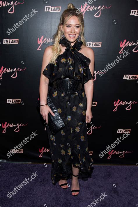Hilary Duff Attends Tv Lands Younger Editorial Stock Photo Stock