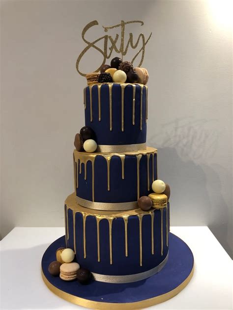 Find images of birthday cake. 60th Birthday cake london - Etoile Bakery