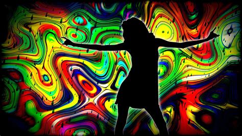 Psychedelic Dance Party 1920x1080 Wallpaper