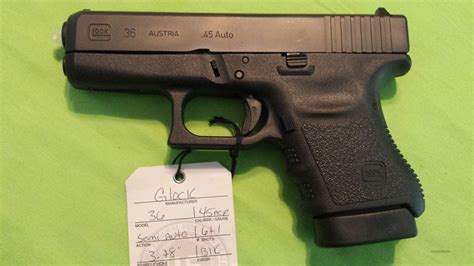 Glock 36 Gen 3 45acp 45 Sub Compac For Sale At