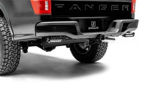 2019 2021 Ford Ranger Rear Bumper Led Kit With 2 6 Inch Led Straight
