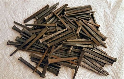 ✓ free for commercial use ✓ high quality images. Primitive lot of 100 Square Head Nails 2 1/2" Unused 2.5 ...
