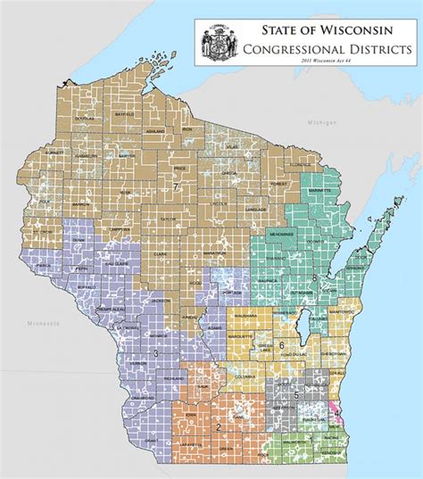 Wisconsin Map State And District Map Of Wisconsin Political Map Of Images