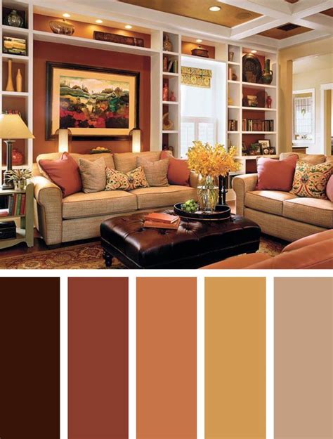 11 Cozy Living Room Color Schemes To Make Color Harmony In