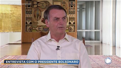 Jair Bolsonaro Desafia A Globo E Faz Revelação Em Entrevista Na Record