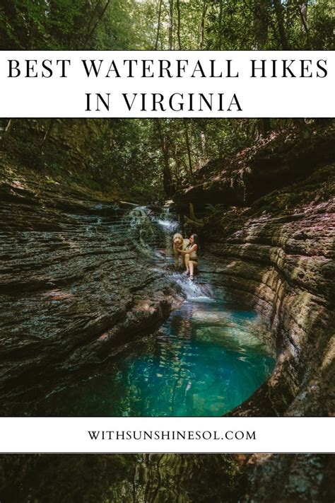 11 Best Waterfall Hikes In Virginia With Sunshine Sol Hiking In