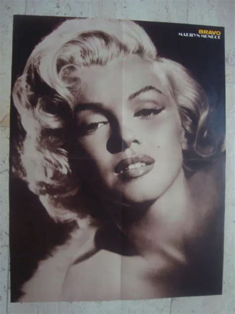 Rare Marilyn Monroe Vintage S Large Magazine Poster Shakin Stevens