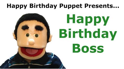 Happy birthday wishes for boss quotes: Happy Birthday Boss - Birthday Song - YouTube