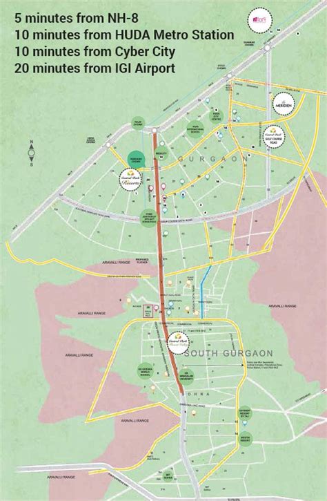 Explore the area surrounding these urban homes with our interactive map & visit now! Central Park Bellavista Tower, Gurgaon | New Launch Studio ...