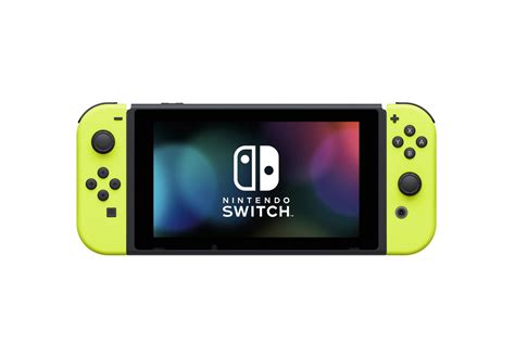 Nintendo Introduces New Neon Yellow Joy Con Color And Controller