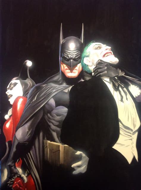Comic Con New Alex Ross Piece Shows Batman Interrupting