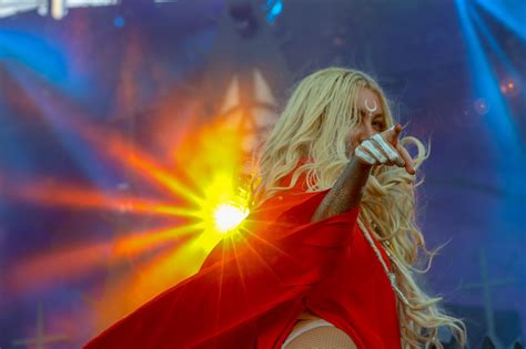 Epic Firetrucks Maria Brink And In This Moment Crow Photos ~ Concert