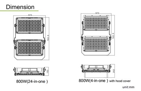 4k Broadcasting Supported Playground Stadium High Mast Light Dimmable