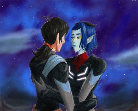 Bom Keith And Acxa By Taipu556 On Deviantart