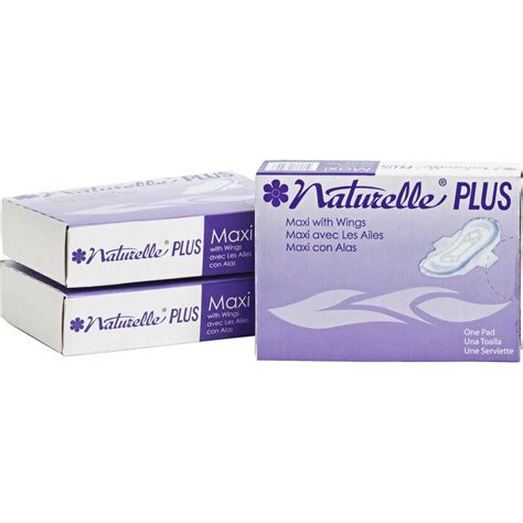 Impact Products Naturelle Plus Sanitary Napkins 250 Carton