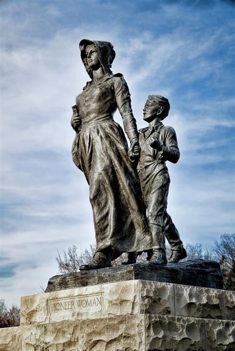 Pioneer Woman Statue Photograph Photograph By Ann Powell Fine Art America