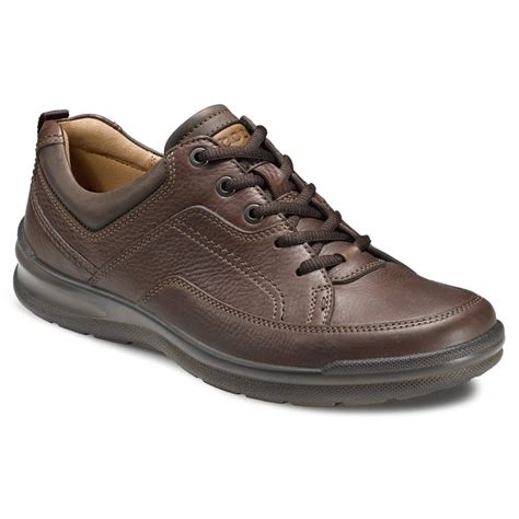 Ecco Beyond Brown Lace Up Mens Leather Shoes Ecco From Charles