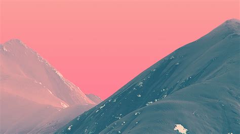 Looking for the best wallpapers? wallpaper for desktop, laptop | bf71-mountain-pink-nature-art