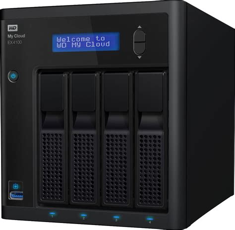 Best Buy Wd My Cloud Expert Ex4100 4 Bay 0tb External Network Attached