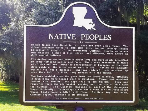 Native Peoples Mandeville La Louisiana History Native People