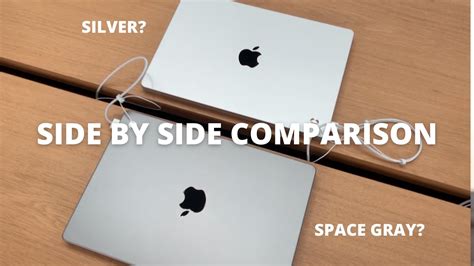 Silver Or Space Gray 2021 Macbook Pro Color Comparison Youtube