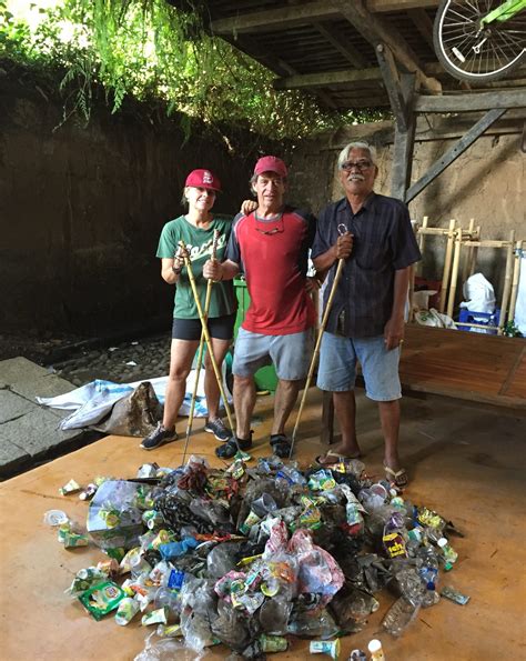 Spiking Garbage And Talking Trash Green School Bali