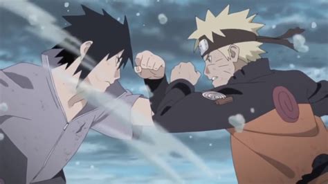 Sasuke Uses Narutos Hand To Sign For A Jutsu Youtube