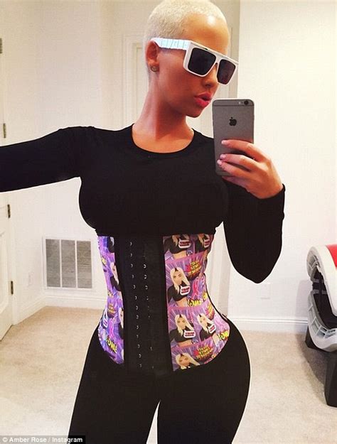 Amber Rose Denies Wearing Butt Pads And Reveals That She Was Actually