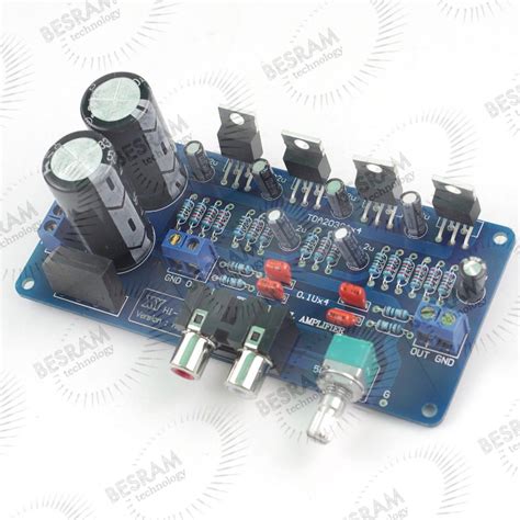 Generic Btl Tda2030a Amplifier Amp Board Components Diy Kit 34wx2
