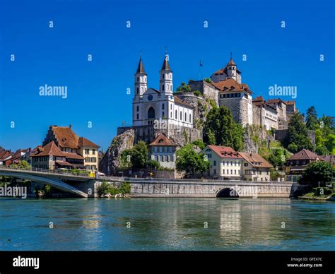 Aarburg Aare Canton Aargau Castle Hi Res Stock Photography And Images